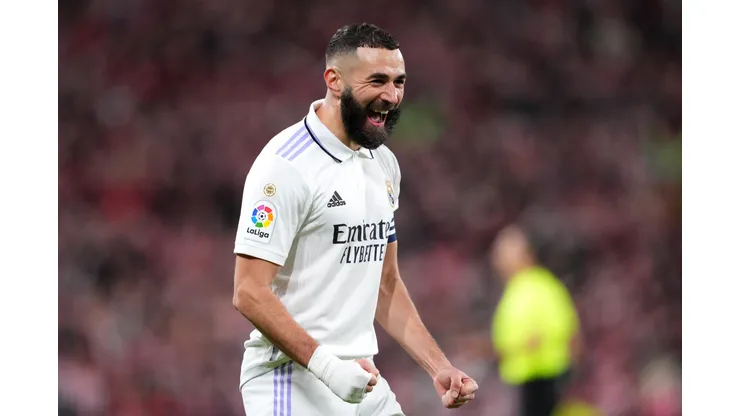 Juan Manuel Serrano Arce/Getty Images- Benzema, atacante do Real Madrid