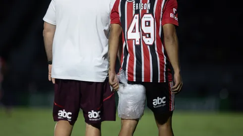 Foto: (Diogo Reis/AGIF) – Erison virou motivo de preocupação no São Paulo