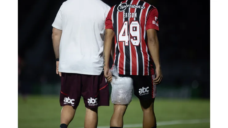 Foto: (Diogo Reis/AGIF) - Erison virou motivo de preocupação no São Paulo