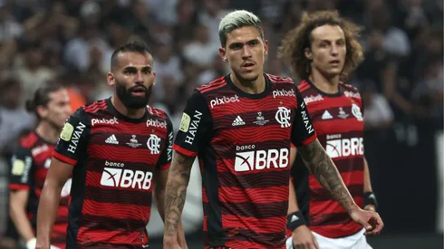 Foto: Marcello Zambrana/AGIF – Thiago Maia, Pedro e David Luiz