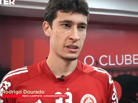  Torcida do Internacional lembra Dourado e 'dispara rojão' contra queridinho de Mano 