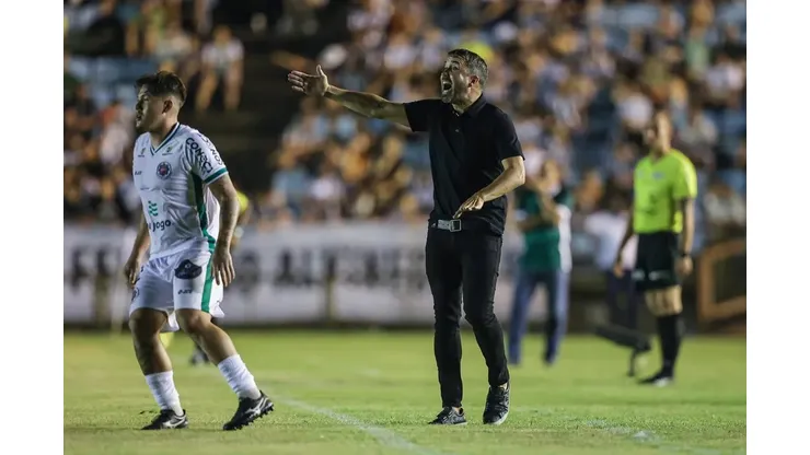 Pedro Souza/Atlético-MG- Eduardo Coudet, técnico do Atlético-MG