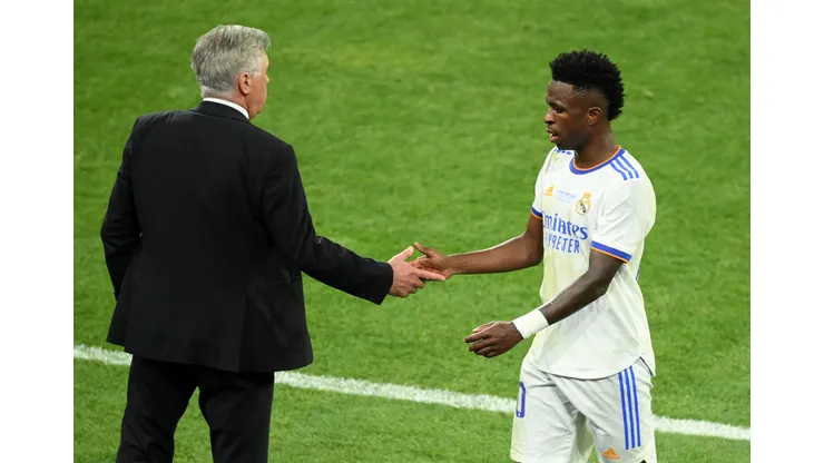 Matthias Hangst/Getty Images- Carlo Ancelotti e Vini Jr.