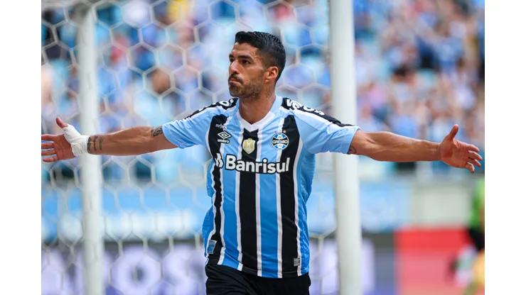 Maxi Franzoi/AGIF- Luis Suárez, atacante do Grêmio