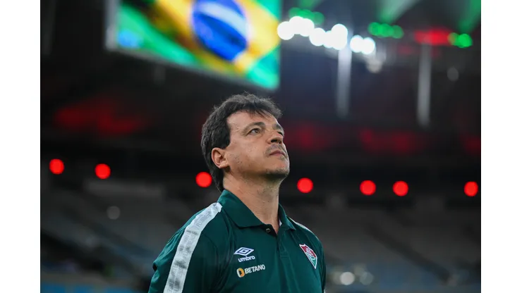 Andre Borges/Getty Images- Fernando Diniz, técnico do Fluminense