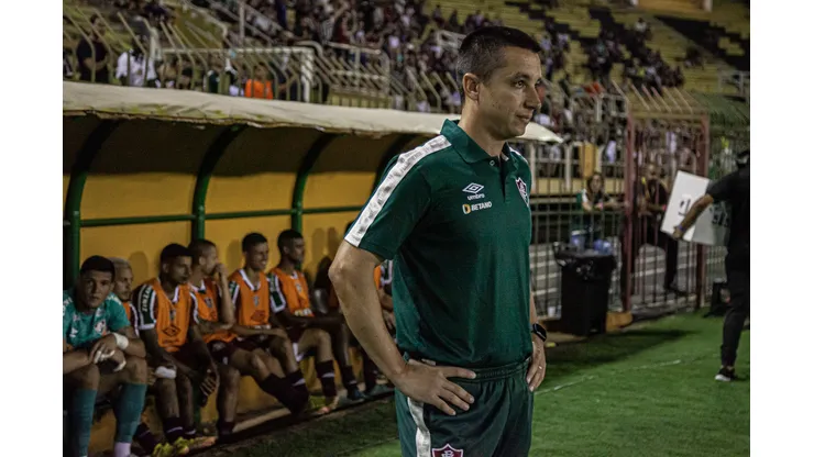 FOTO DE MARCELO GONÇALVES / FLUMINENSE FC - Eduardo Barros comenta derrota do Fluminense para o Volta Redonda
