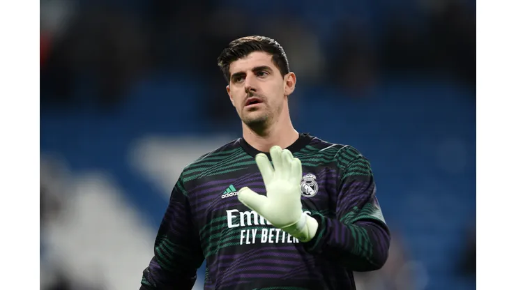 Denis Doyle/Getty Images- Thibaut Courtois, goleiro do Real Madrid