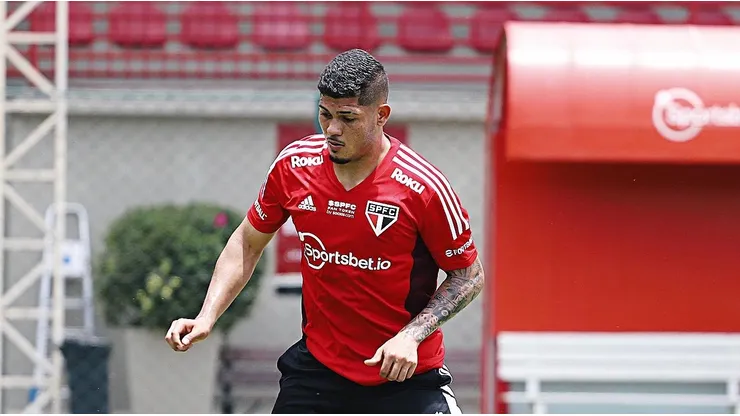 Foto: (Twitter Oficial São Paulo/Divulgação) - Erison já está à disposição do São Paulo
