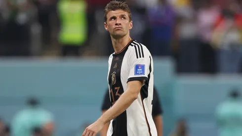 Alexander Hassenstein/Getty Images- Thomas Muller, atacante do Bayern