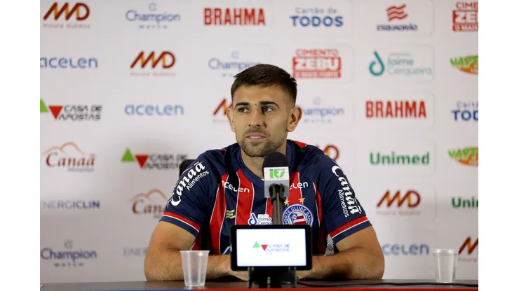 Foto: Felipe Oliveira / EC Bahia - Acevedo se impressiona com torcida do Bahia