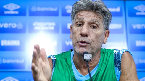 FOTO: LUCAS UEBEL/GREMIO FBPA - Renato Gaúcho comenta situação polêmica.
