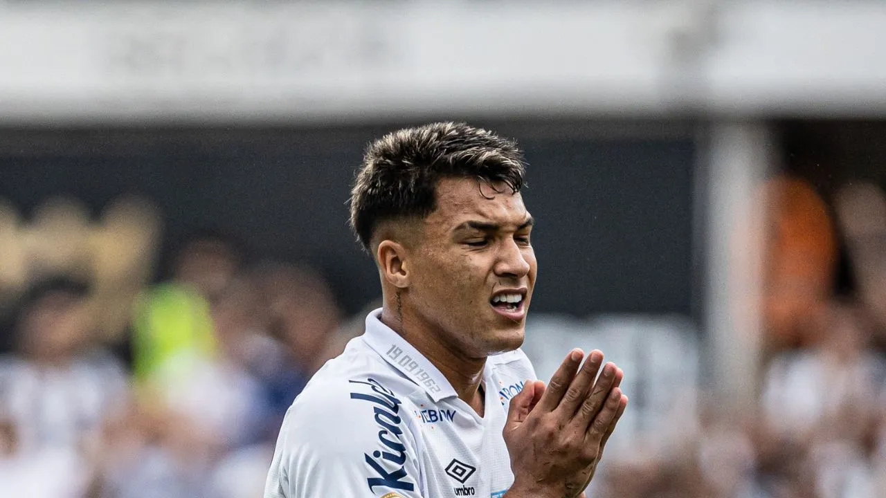 Marcos Leonardo pode desfalcar o Santos