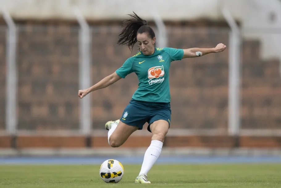 Luana já teve outras passagens pela Seleção Brasileira. Foto: Thais Magalhães/CBF