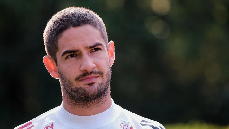 Alexandre Pato treinou no espaço do São Paulo FC. Foto: Marcello Zambrana/AGIF