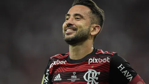 Foto: Thiago Ribeiro/AGIF – Filho de Everton Ribeiro chama atenção da torcida do Flamengo