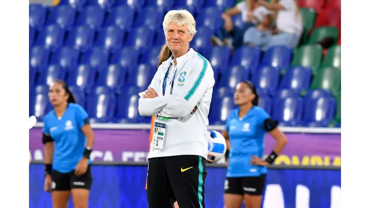 Gabriel Aponte/Getty Images- Pia Sundhage, técnica da Seleção Feminina