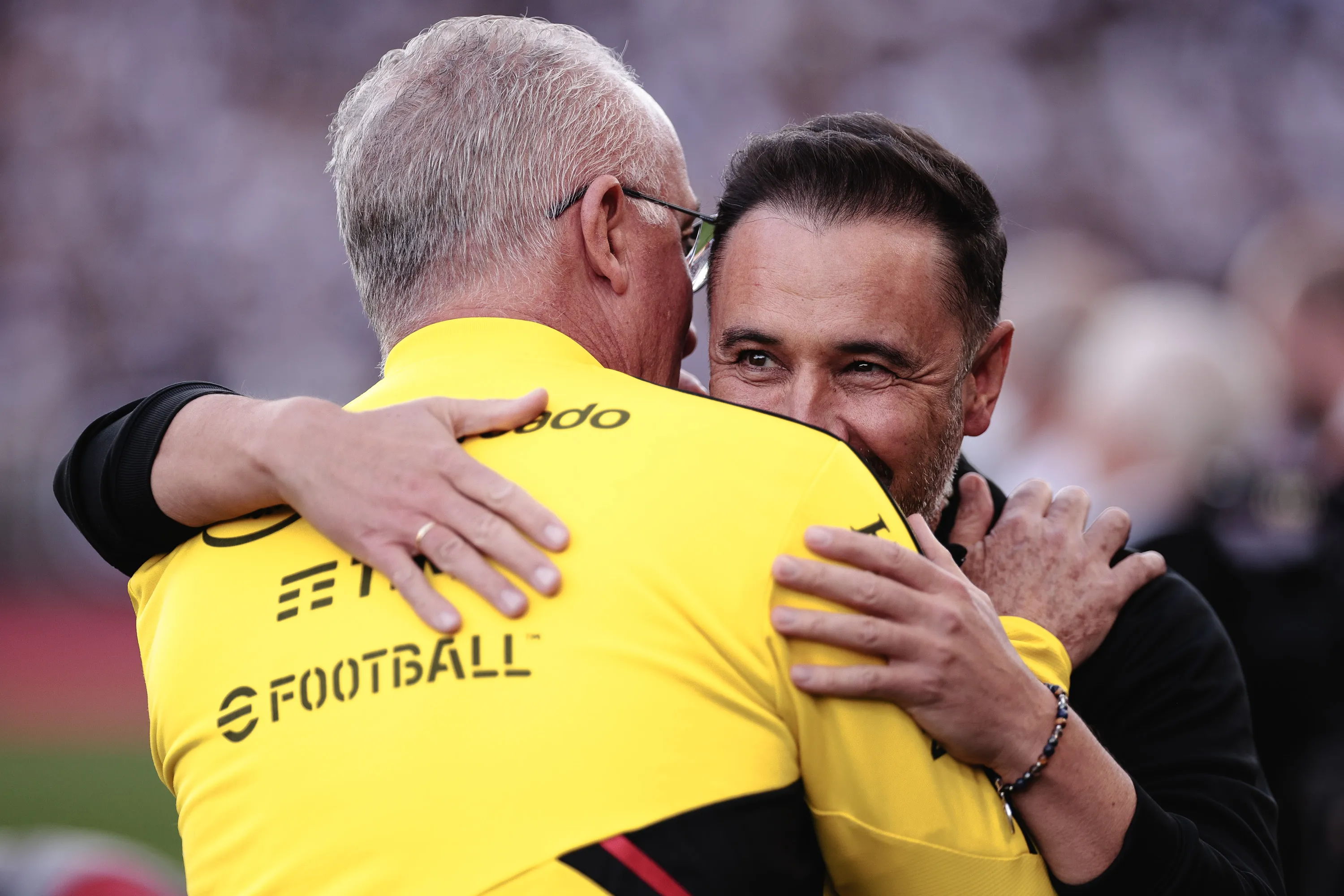 Foto: Ettore Chiereguini/AGIF – Dorival Júnior e Vítor Pereira