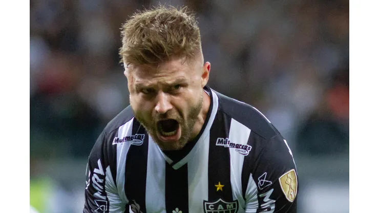 Foto: Fernando Moreno/AGIF - Sasha está de saída do Atlético-MG