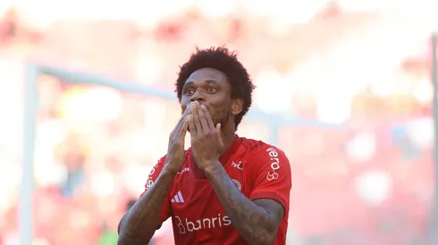 Foto Ricardo Duarte/Internacional – Luiz Adriano deve seguir como titular diante do Caxias