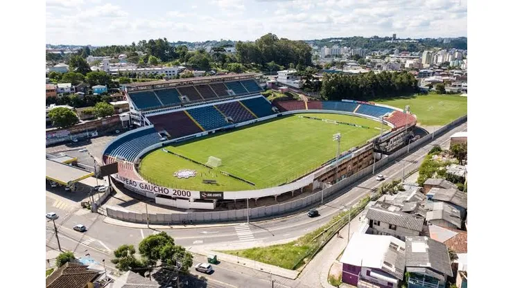 Divulgalção/ Caxias- Estádio Francisco Stédile, mais conhecido como Centenário