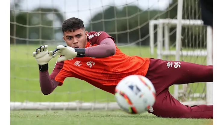 Goleiro Mycael (Foto: Gustavo Oliveira/Athletico)