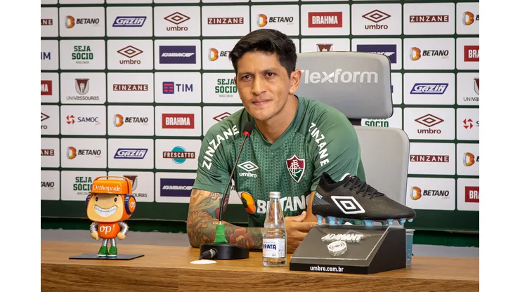 Foto: Marcelo Goncalves/FFC - Cano comenta sobre a relação com Fernando Diniz.