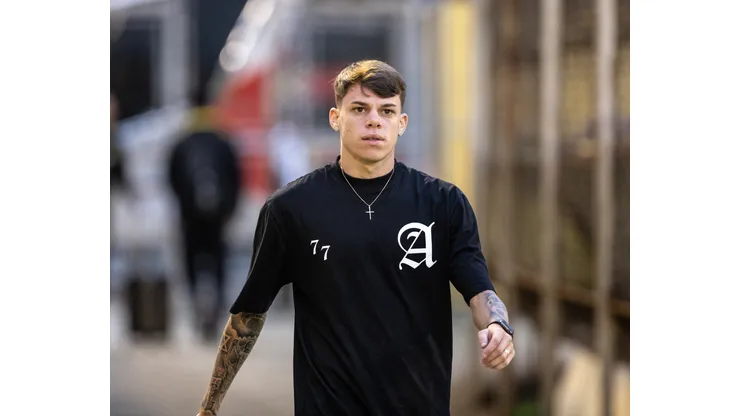 Foto: Abner Dourado/AGIF - Chrystian Barletta, atacante do Corinthians