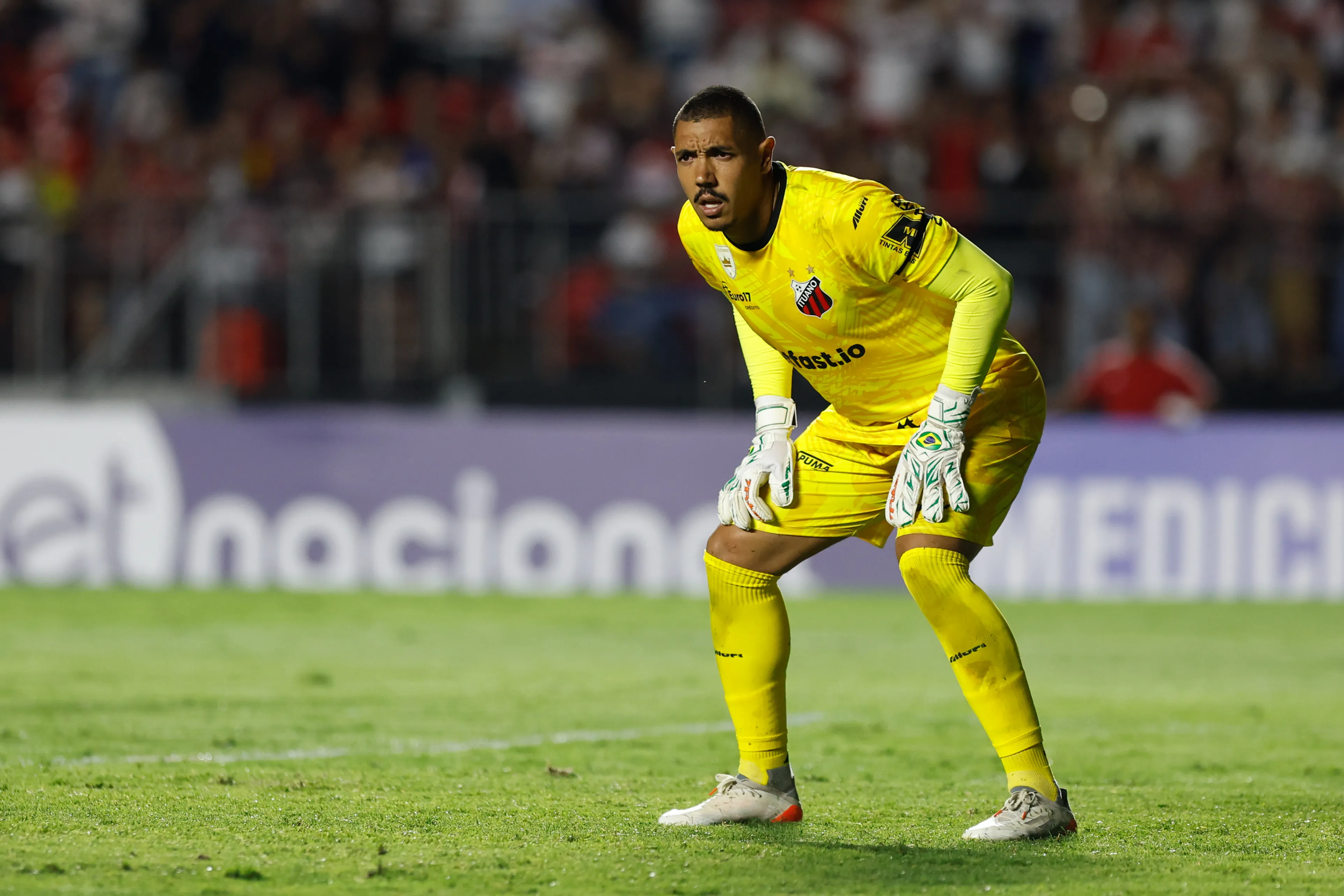 Foto: Marcello Zambrana/AGIF – Jefferson Paulino, goleiro do Ituano