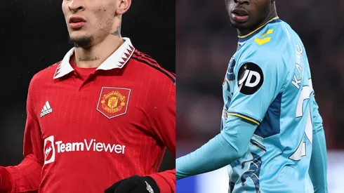 Michael Regan/ Ryan Pierse Getty Images- Antony ( Manchester United) e Sulemana (Southampton)