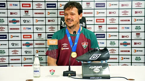 FOTO DE MAILSON SANTANA/FLUMINENSE FC - Fernando Diniz conquista primeiro título pelo Fluminense.