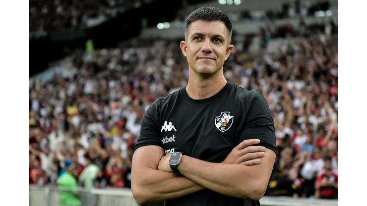 Thiago Ribeiro/AGIF- Maurício Barbieri, técnico do Vasco