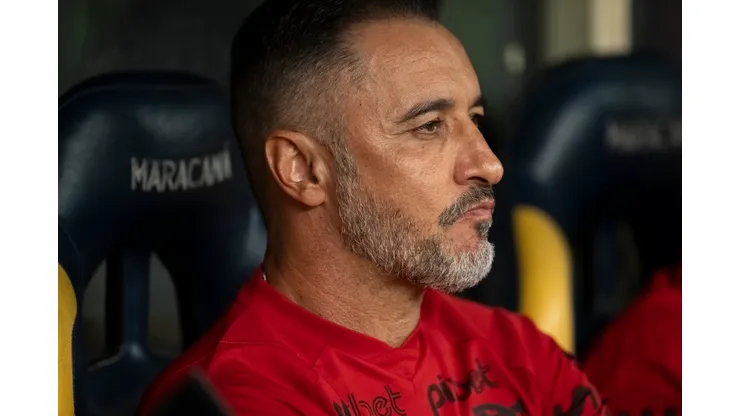 Jorge Rodrigues/AGIF- Vítor Pereira, técnico do Flamengo
