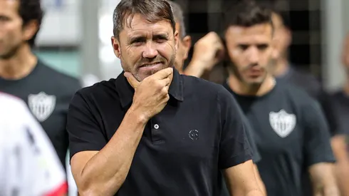 Gilson Junio/AGIF- Eduardo Coudet, técnico do Atlético-MG