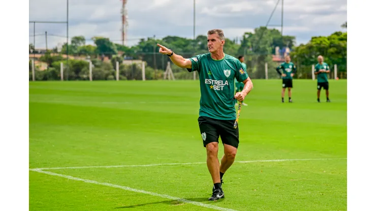 Foto: Mourão Panda / América - Mancini comenta sobre clássico contra o Cruzeiro na semifinal do Campeonato Mineiro.