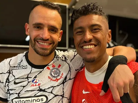 COM MORAL! Lázaro 'não segura o freio' e rasga elogios para veterano no Timão 