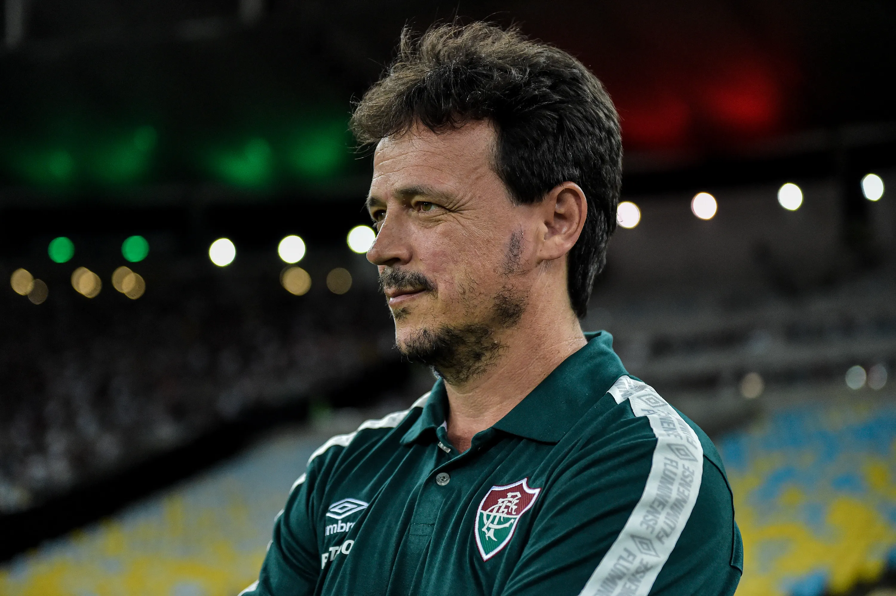 Thiago Ribeiro/AGIF- Fernando Diniz, técnico do Fluminense