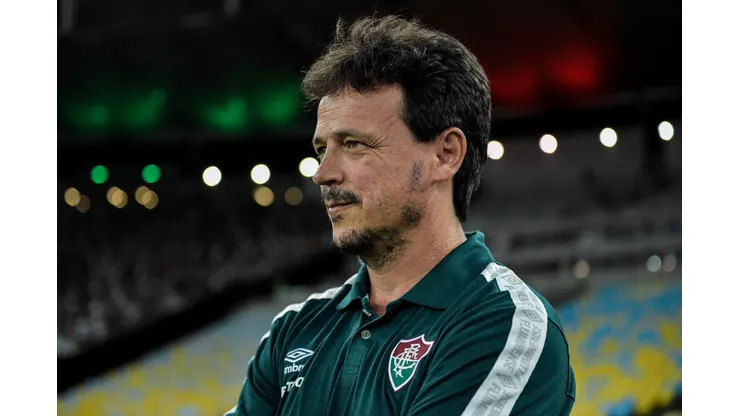 Thiago Ribeiro/AGIF- Fernando Diniz, técnico do Fluminense