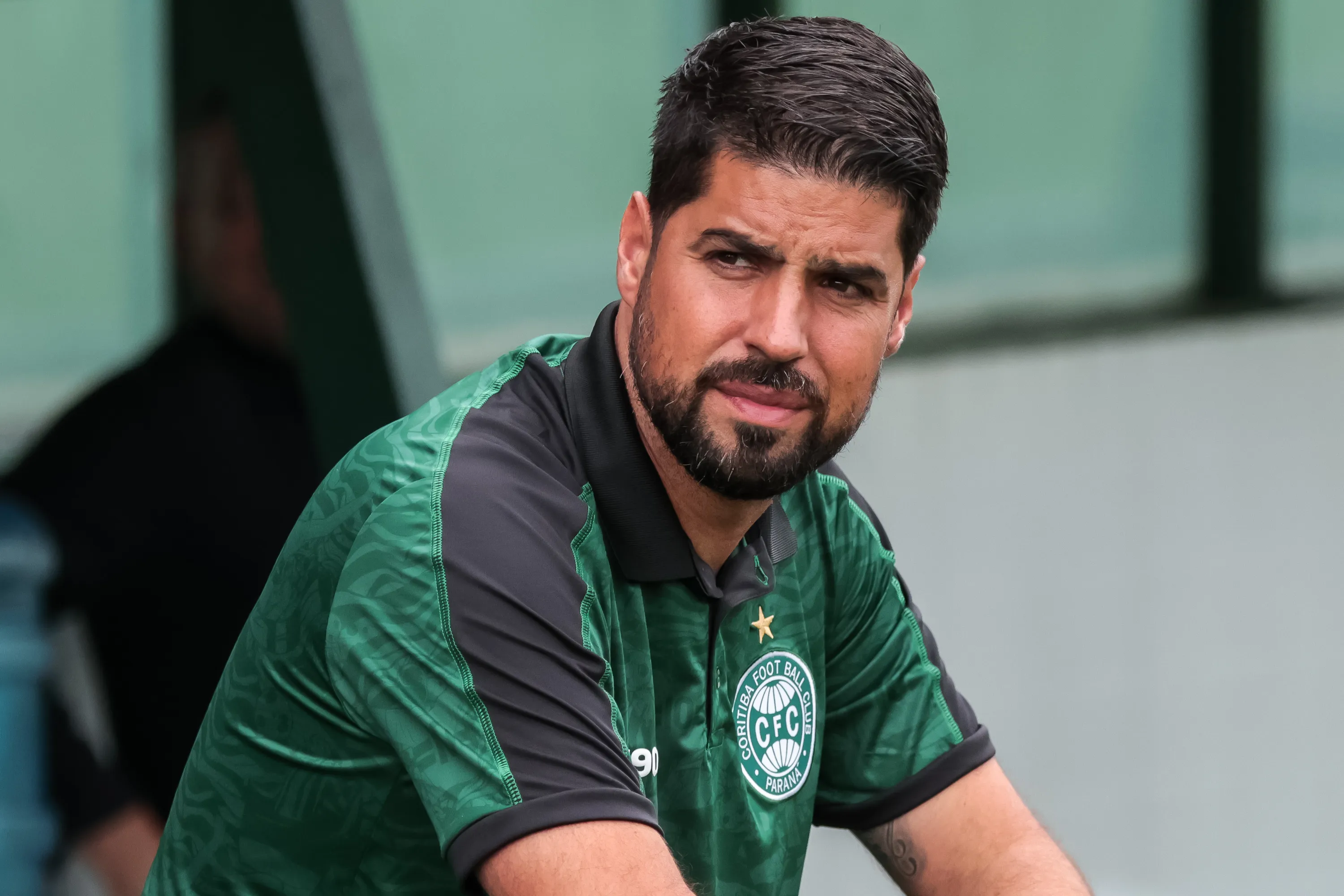 Robson Mafra/AGIF- António Oliveira, técnico do Coritiba