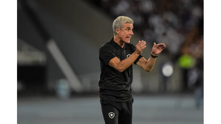 Thiago Ribeiro/AGIF- Luís Castro, técnico do Botafogo