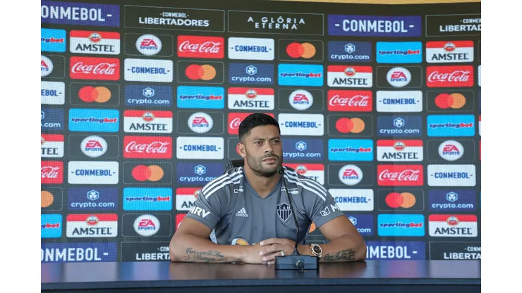 Foto: Pedro Souza / Atlético - Hulk comenta sobre atitude de Eduardo Coudet.