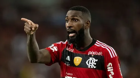 Gerson em jogo pelo Flamengo – Foto: Jorge Rodrigues/AGIF