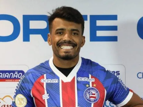 Vinicius Mingotti é apresentado ao Bahia e fala que é um bom finalizador em campo