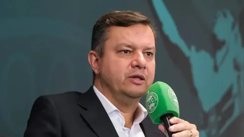 Foto: Divulgação/TV Coxa – Presidente do Coritiba toma atitude após eliminação na Copa do Brasil.