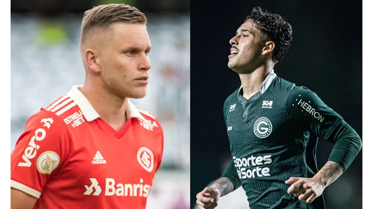 Robson Mafra/Heber Gomes/AGIF- Alemão (Inter) e Lucas Halter (Goiás)