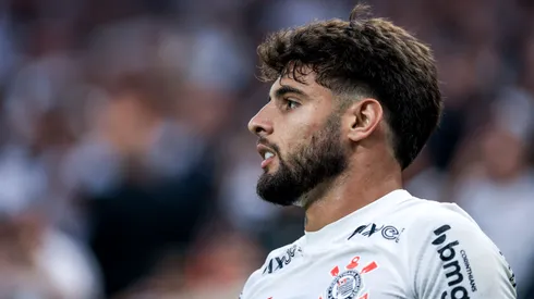 SP – SAO PAULO – 16/04/2023 – BRASILEIRO A 2023, CORINTHIANS X CRUZEIRO – Yuri Alberto jogador do Corinthians durante partida contra o Cruzeiro no estadio Arena Corinthians pelo campeonato BRASILEIRO A 2023. Foto: Marcello Zambrana/AGIF
