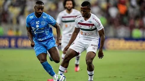 Thiago Ribeiro/AGIF- Fluminense x Paysandu no jogo de ida da Copa do Brasil 2023.