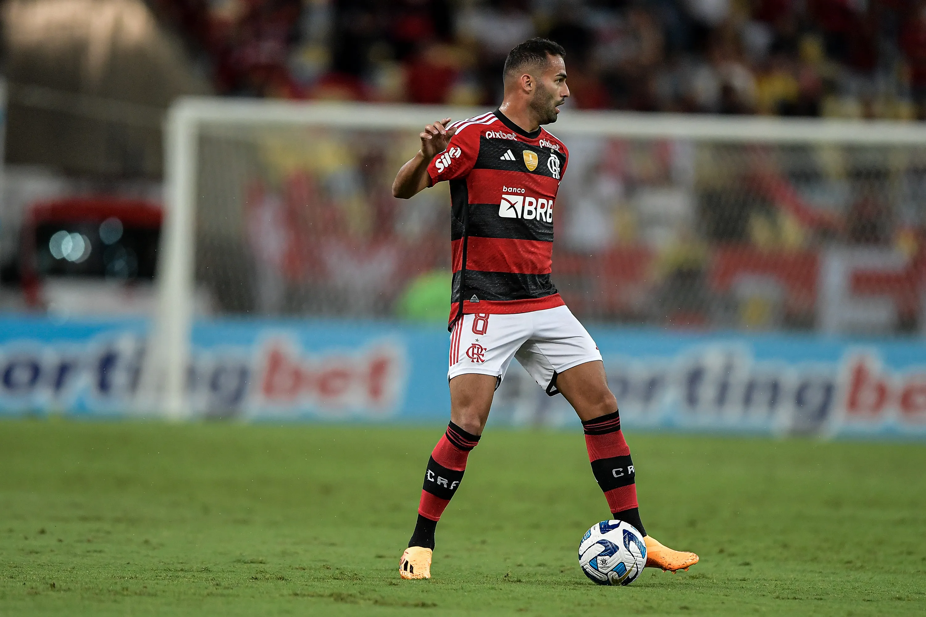 Thiago Ribeiro/AGIF – Thiago Maia atuando pelo Flamengo