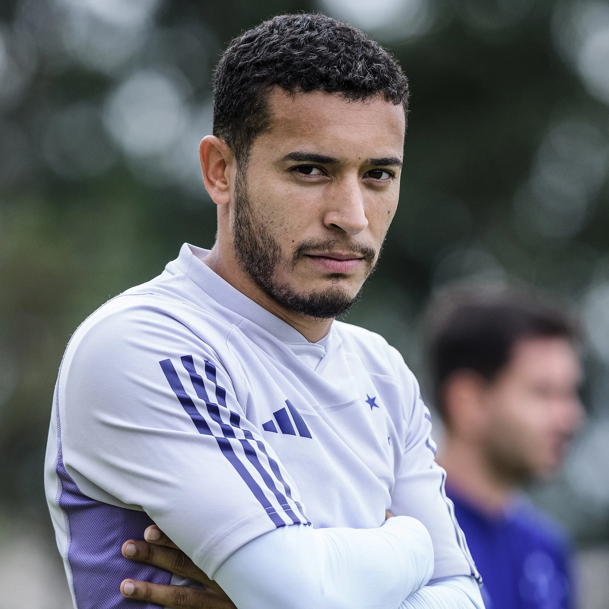 Foto: Gustavo Aleixo/Cruzeiro - William em treinamento do Cruzeiro.
