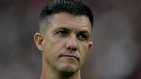 RJ - Rio de Janeiro - 05/03/2023 - CARIOCA 2023, FLAMENGO X VASCO - Mauricio Barbieri tecnico do Vasco durante partida contra o Flamengo no estadio Maracana pelo campeonato Carioca 2023. Foto: Thiago Ribeiro/AGIF