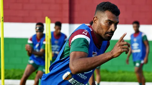 FOTO DE MAILSON SANTANA/FLUMINENSE FC - Thiago Santos comenta escolha pelo Fluminense.